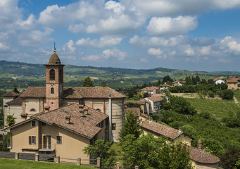 Fototapeta na wymiar Barolo Wine District Grinzane Cavour, Piedmont