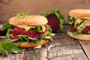 vegan burger