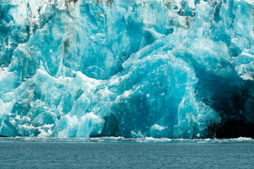 Glacier Ice Kenai Fjords Alaska United States