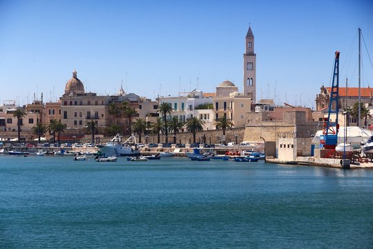 Bari skyline - Apulia region of Italy