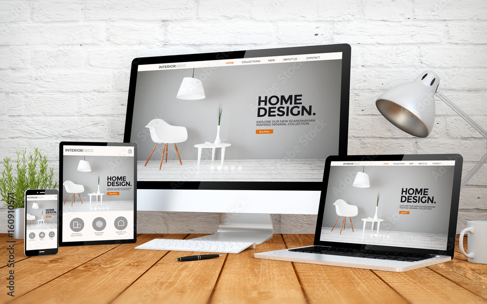 Canvas Prints interior design screen multidevices