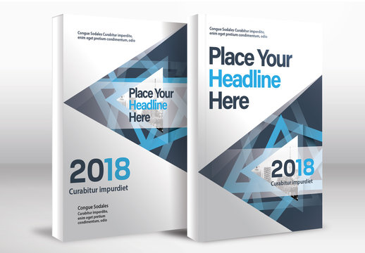 Book Cover Layout Set 76