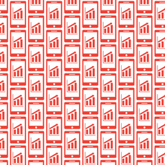 Pattern background Smartphone icon