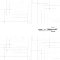 Seam of squares, abstract background vector
