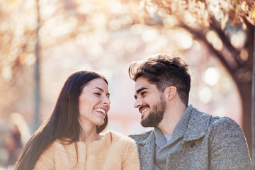 Lovely happy couple