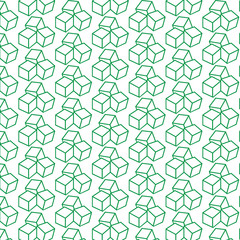 Pattern background Sugar cubes icon