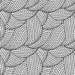 Sewing fabric with Seamless pattern for coloring book - CottonBee