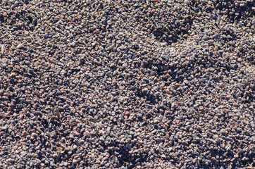 Pebble wall texture background, empty template for background