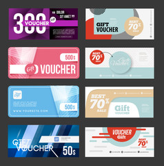 Gift voucher certificate coupon 