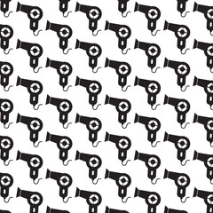 Pattern background Hair dryer icon