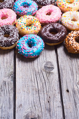 Beauty assorted donuts