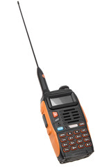 Walkie-talkie isolated on white