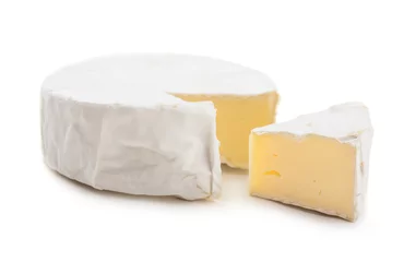 Gordijnen Camembert cheese © gertrudda