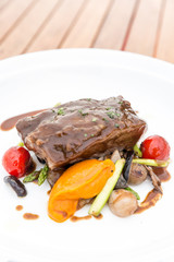 Slow cook roasted Rib
