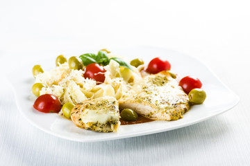 Chicken fillet in tomato sauce