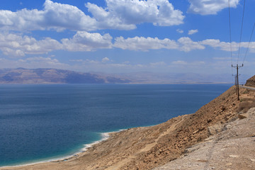 Fototapeta na wymiar sight of Dead Sea, Israel