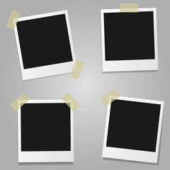 Frame for photography set. Vector.