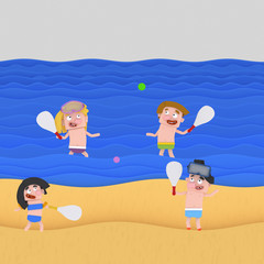 Children playing  beach  paddle

Easy combine! 4000 x 4000 / 300 dpi / Isolate. Custom 3d illustration contact me!
