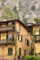 Fototapeta premium Limone sul Garda Brescia