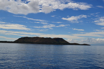 ocean and island view in the fijis