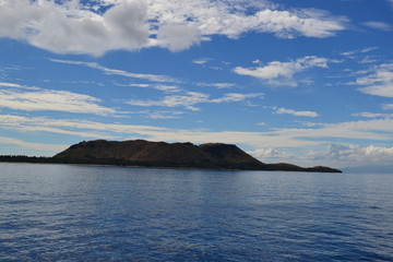 ocean and island view in the fijis