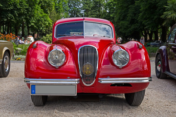 alter englischer Sportwagen