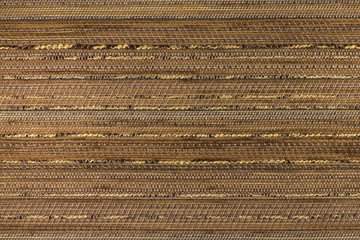 Dark brown ang orange background with geometric patterns