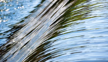 Foto op Canvas Water flowing from the dam © Aleksey Dmetsov