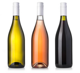 wine  bottle isolated