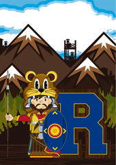 Obraz premium R is for Roman 