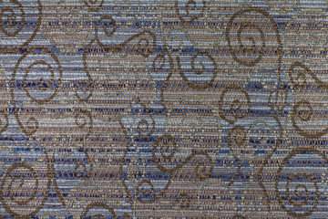 Brown - blue background with an abstract pattern.