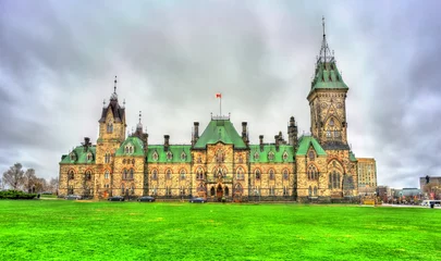 Fotobehang The East Block of Parliament in Ottawa, Canada © Leonid Andronov