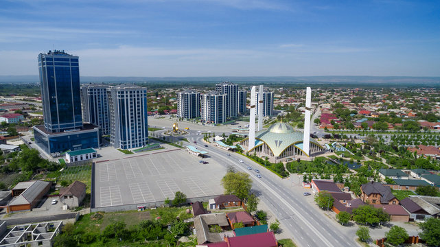 Mosque "Mother's Heart". Argun. Chechen Republic. Russia