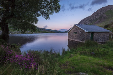 Llyn Ogwen Lake in Snowdonia, Wales