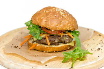 Juicy burger
