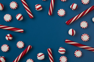 Peppermint Background with Space to Write