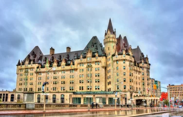 Fotobehang The Fairmont Chateau Laurier in Ottawa, Canada © Leonid Andronov