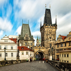 Prague, Czech Republic. Charles Bridge.