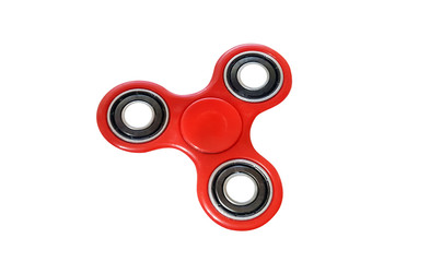 Red spinner stress relieving toy