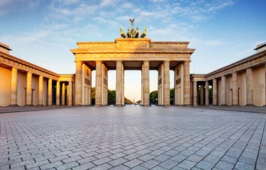 Deurstickers Branderburger Tor- Brandenburg Gate in Berlin, Germany © TTstudio