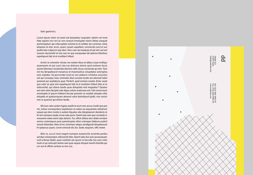 Einfallsreicher Schreibverkehrsatz