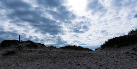 Fototapeta premium Beach and sky