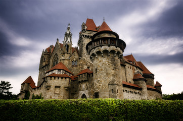 Fototapeta premium Burg Kreuzenstein Castle in Leobendorf, near Vienna (Austria)