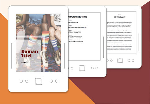 Belletristik-Layout f&uuml;r ePub