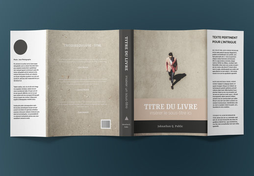 Mod&egrave;le de couverture de livre