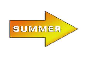 Label the summer of the inscription on the arrow pointer