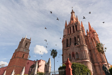 Fototapeta premium Parroquia San Miguel de Allende