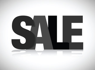 black sale sign