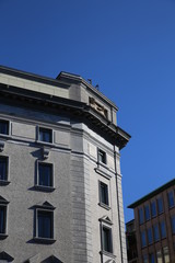 Obraz premium Modern stone facade in Milan