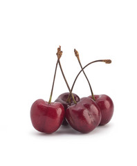 Cherry isolated on white background